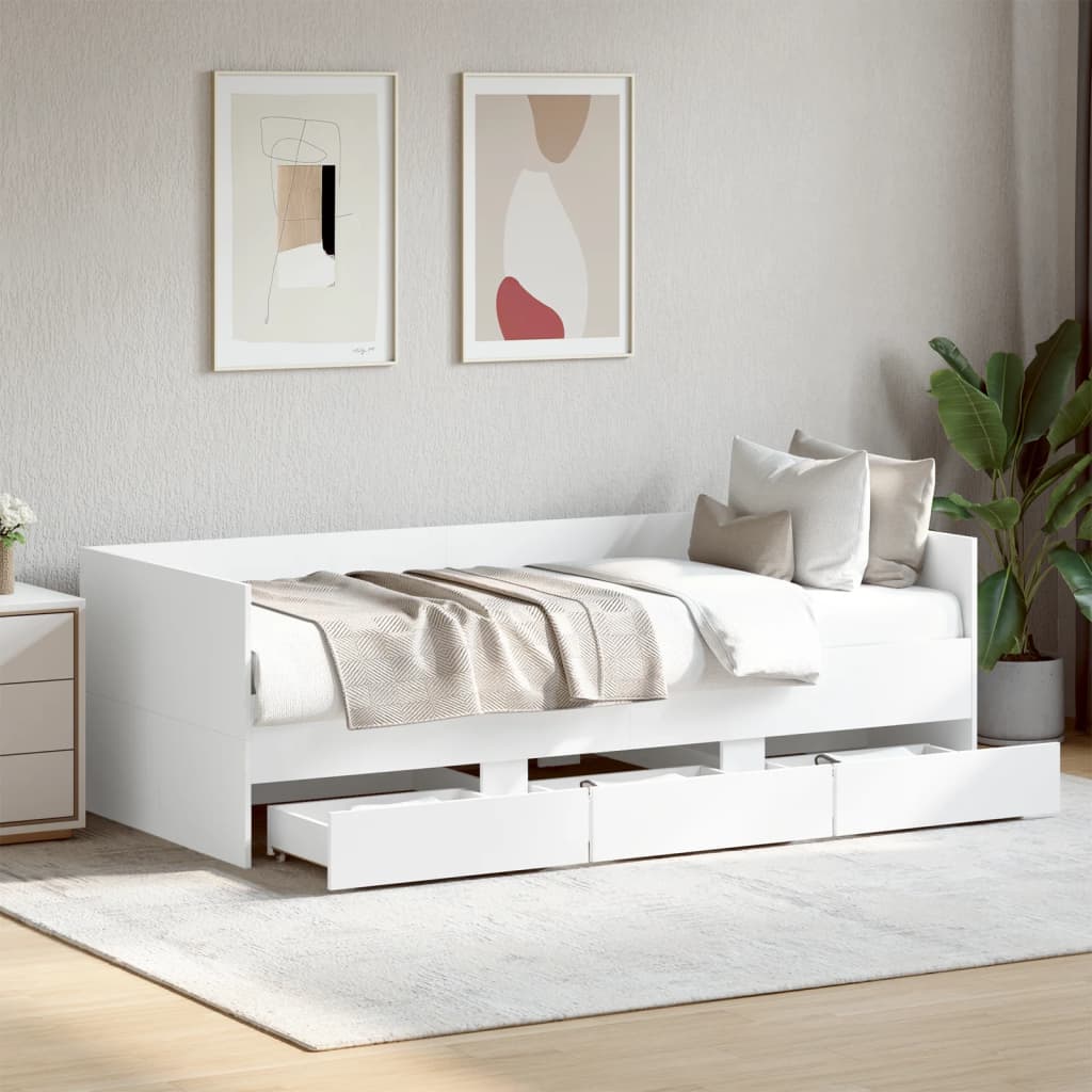 Daybed With Drawers Without Mattress Single