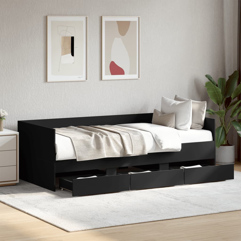 Daybed With Drawers Without Mattress Single