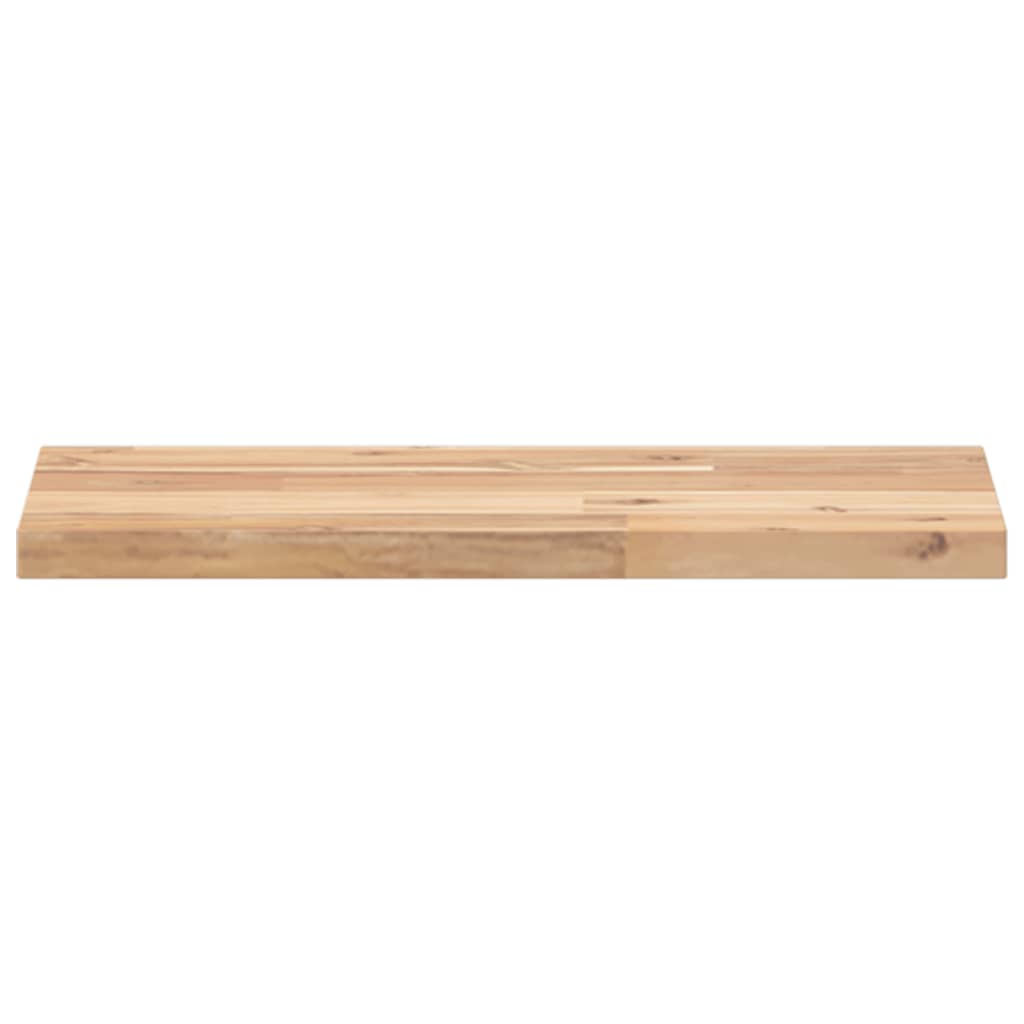 Floating Shelf Untreated Solid Wood Acacia