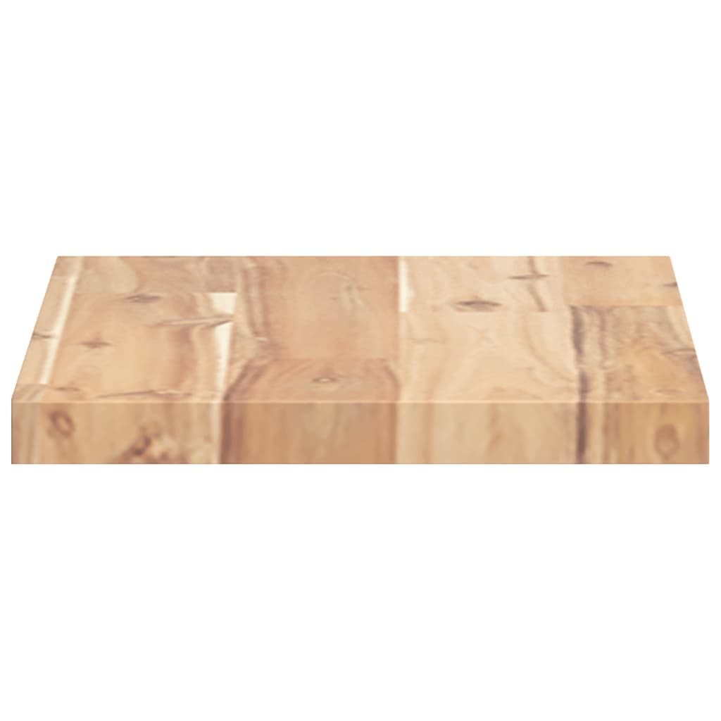 Floating Shelf Untreated Solid Wood Acacia