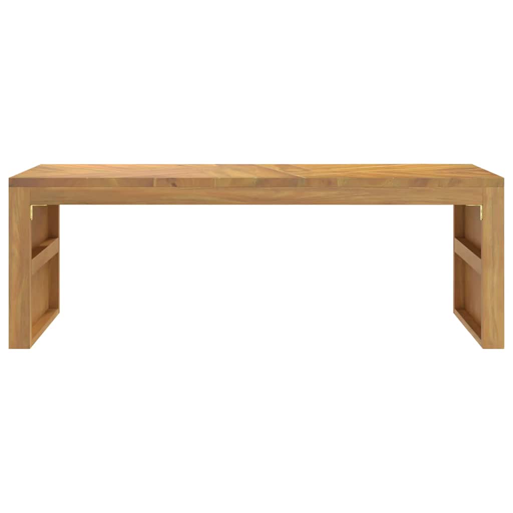 Coffee Table 110X35X38 Cm Solid Wood Teak
