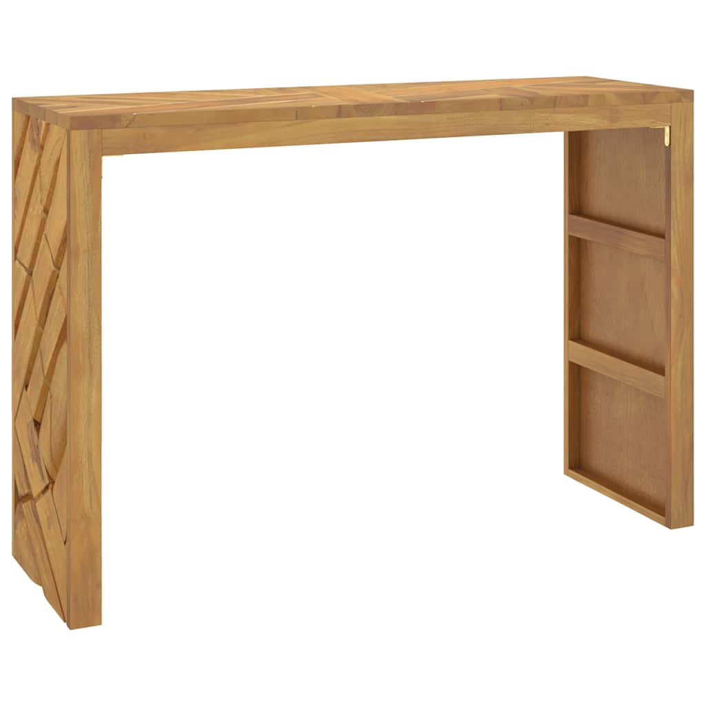 Console Table 110X35X75 Cm Solid Wood Teak