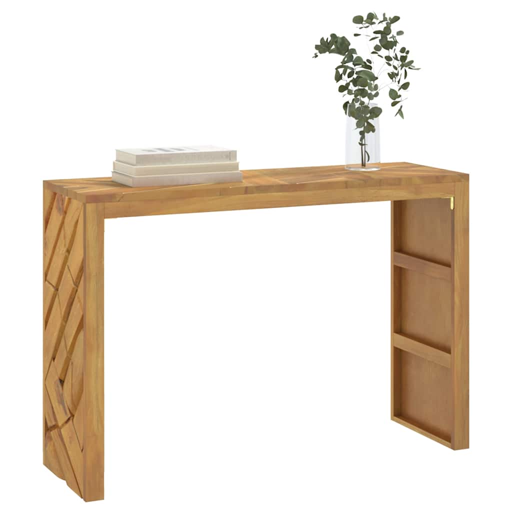 Console Table 110X35X75 Cm Solid Wood Teak