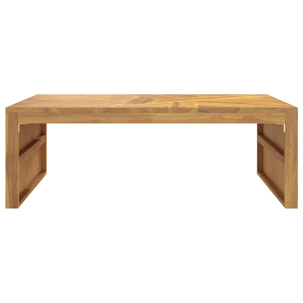 Coffee Table 110X60X38 Cm Solid Wood Teak