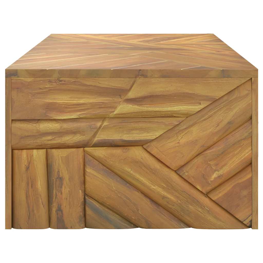 Coffee Table 110X60X38 Cm Solid Wood Teak