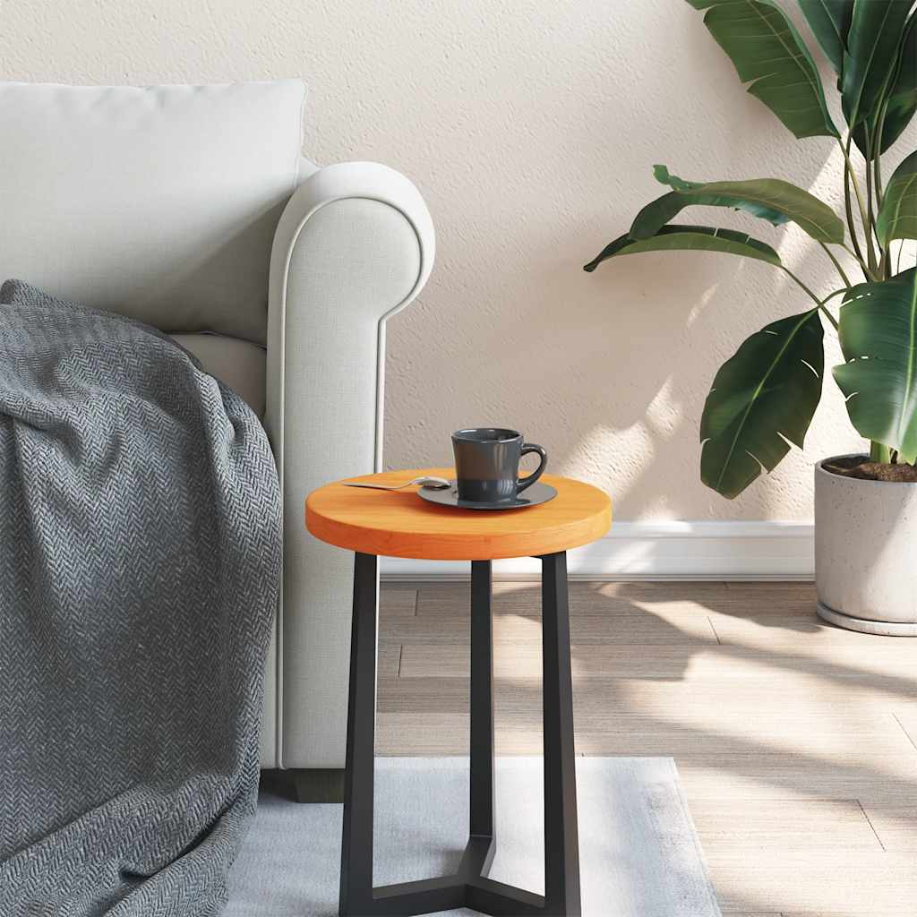 Table Top Ø30X2.5 Cm Solid Wood Pine