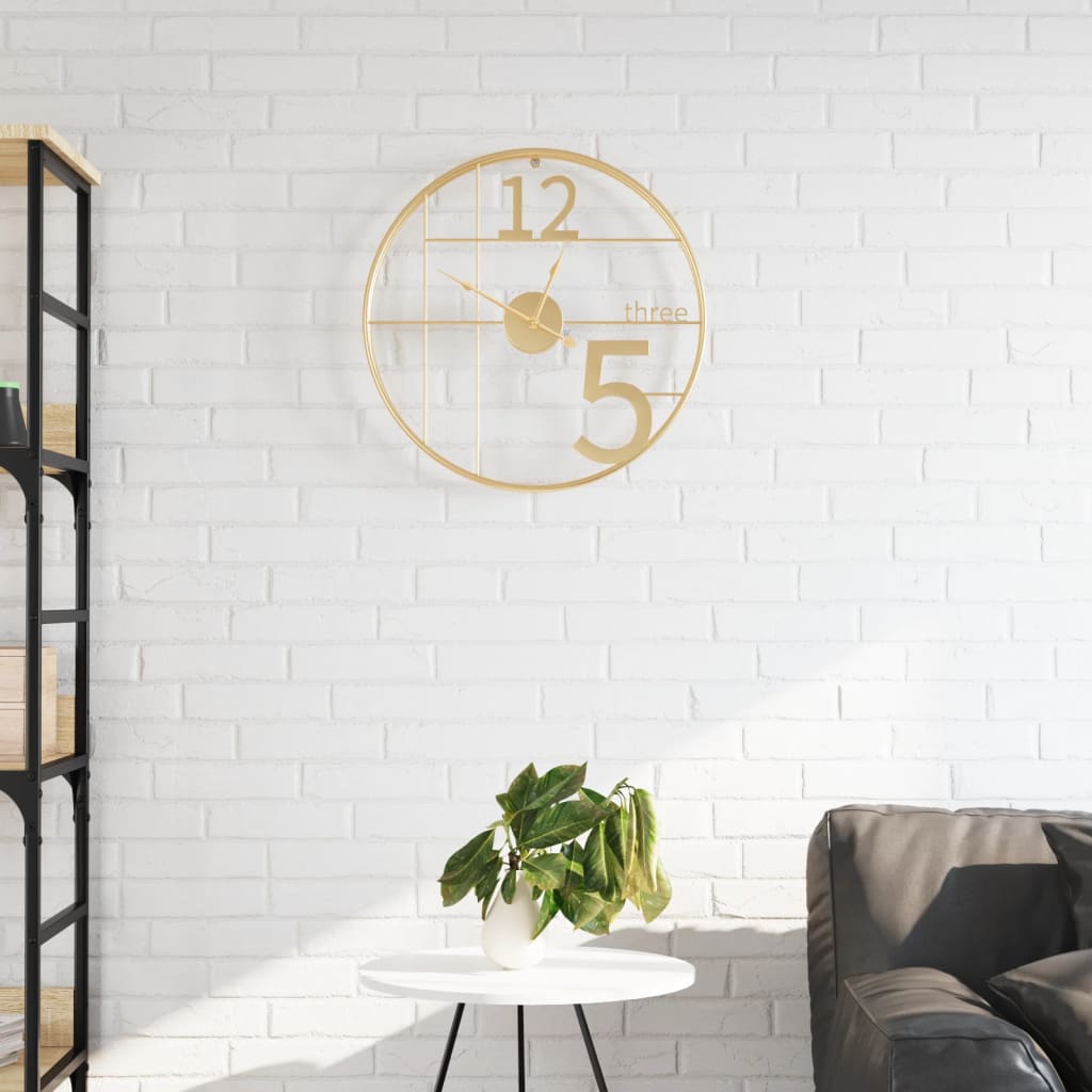 Wall Clock Ø50 Cm Iron