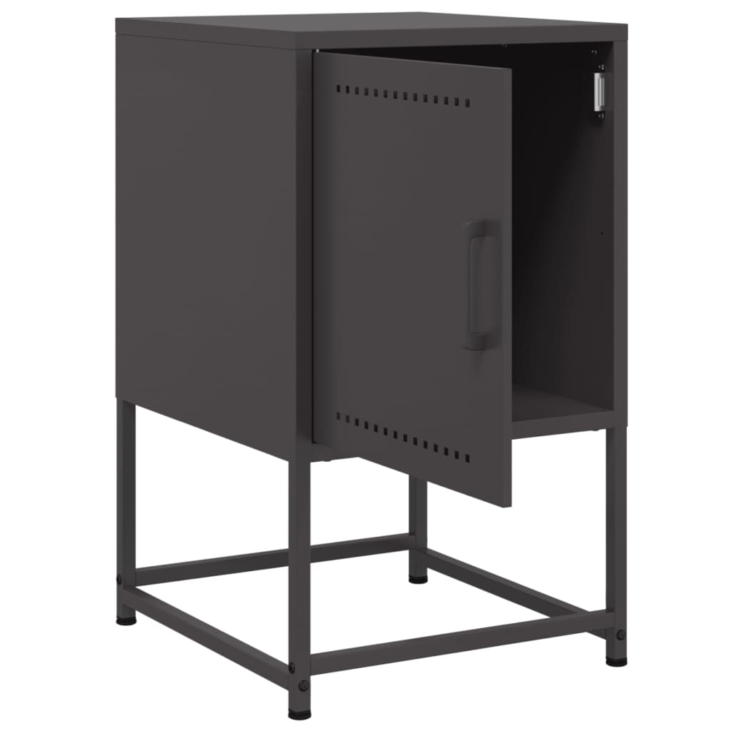 Bedside Cabinet 36X39X60.5 Cm Steel