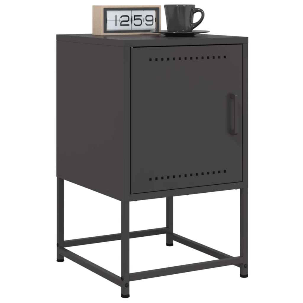 Bedside Cabinet 36X39X60.5 Cm Steel