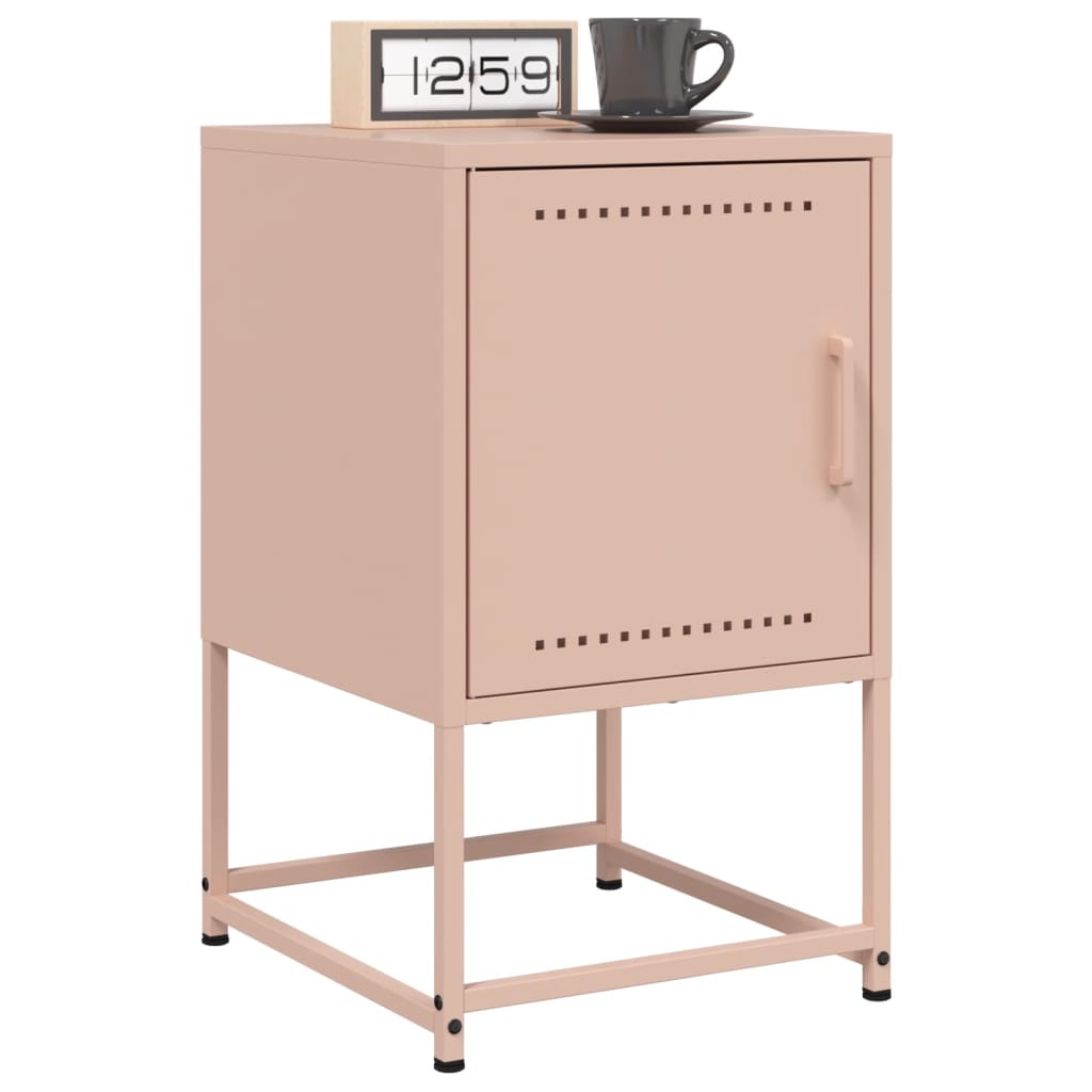 Bedside Cabinet 36X39X60.5 Cm Steel