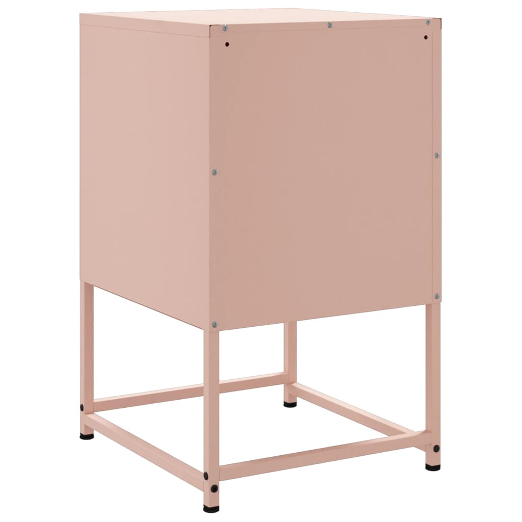 Bedside Cabinets 2 Pcs 36X39X60.5 Cm Steel