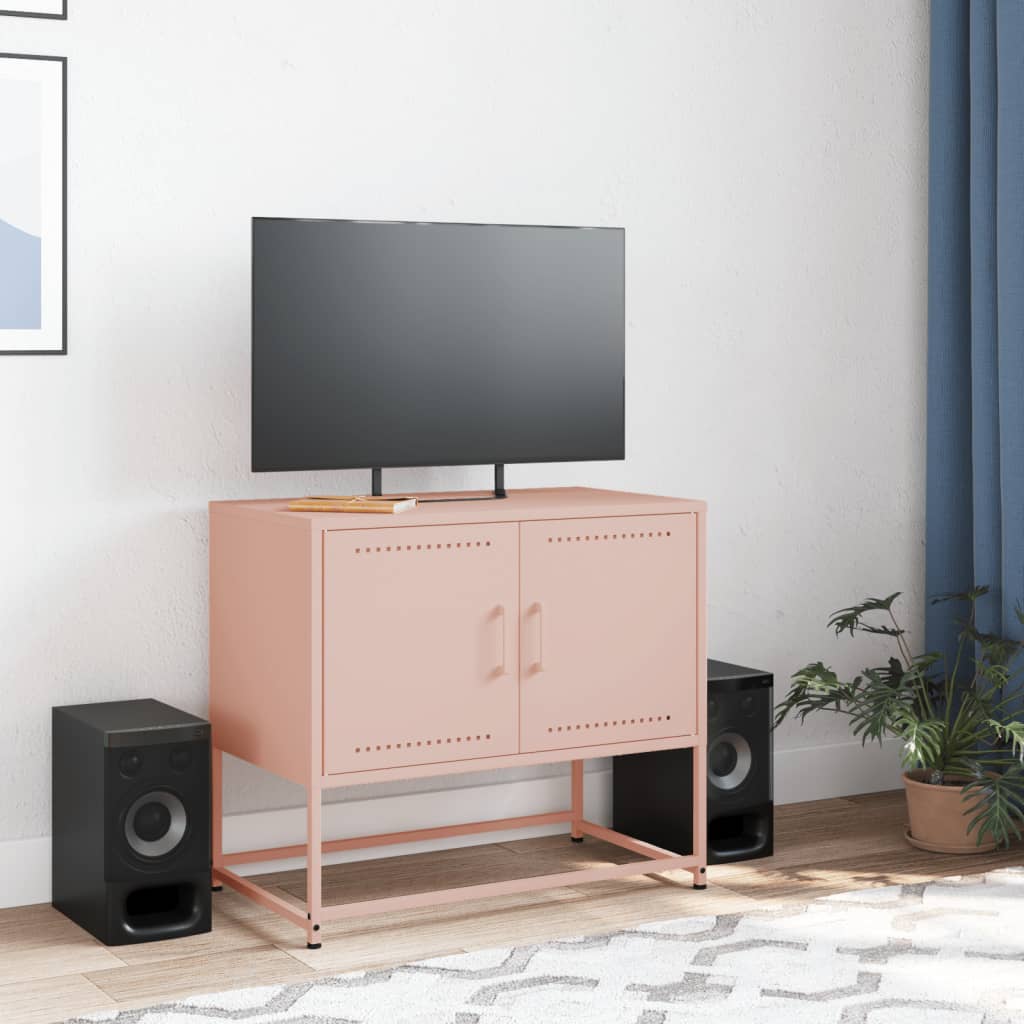 Tv Cabinet 68.5X39X60.5 Cm Steel
