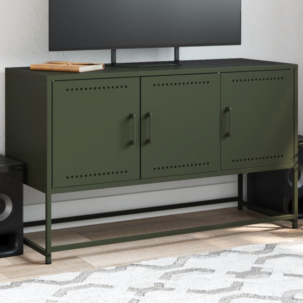 Tv Cabinet 100.5X39X60.5 Cm Steel