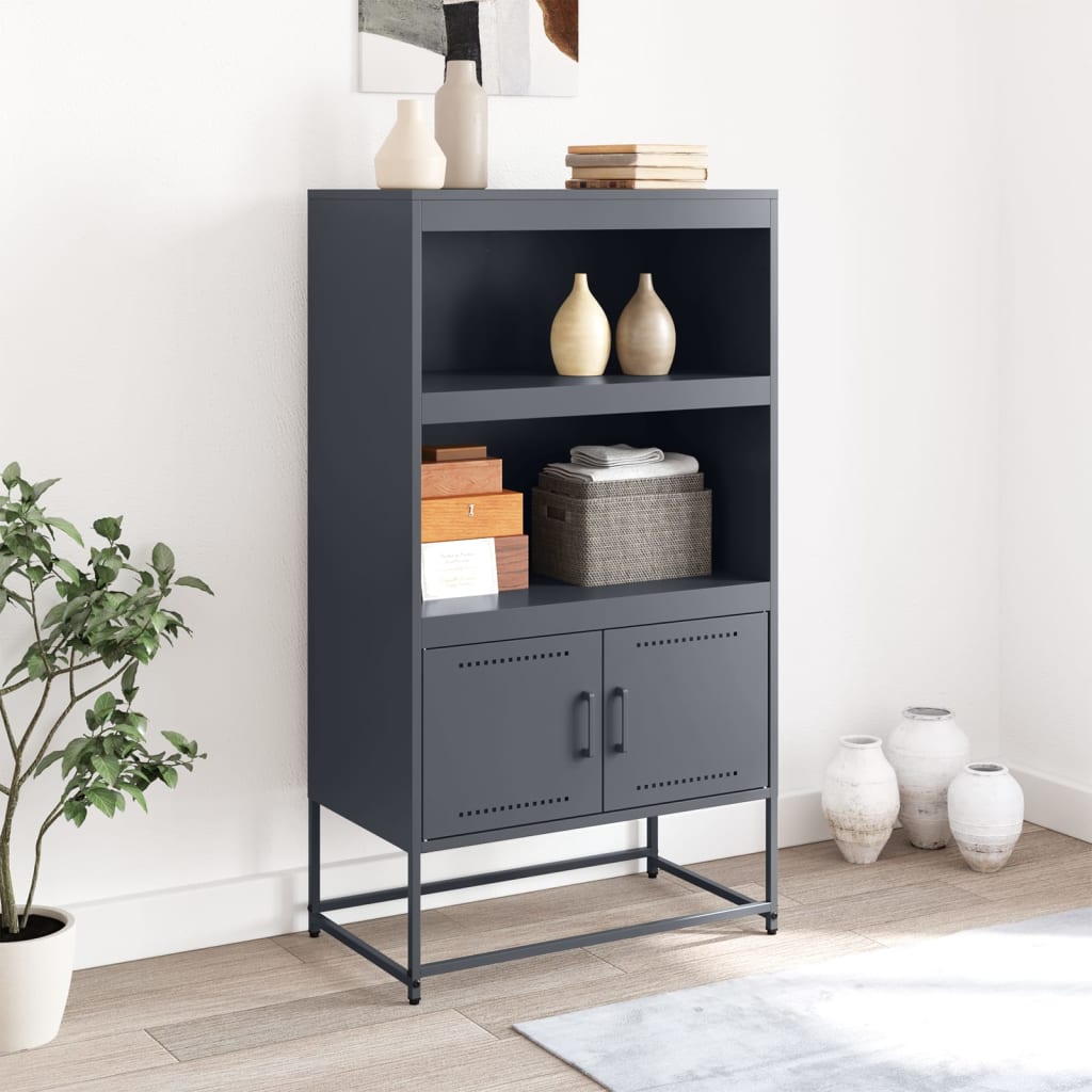 Highboard 68.5X38.5X123.5 Cm Steel