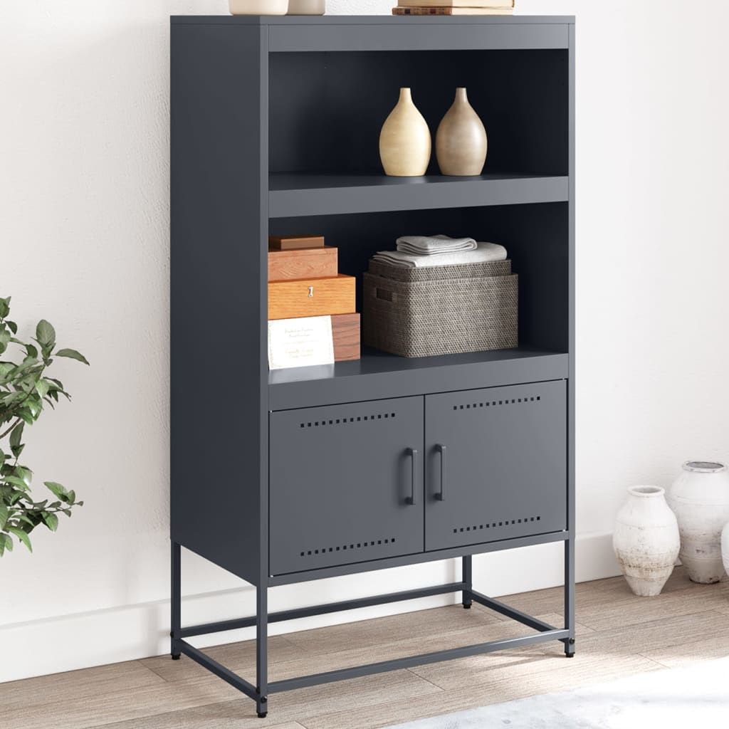 Highboard 68.5X38.5X123.5 Cm Steel