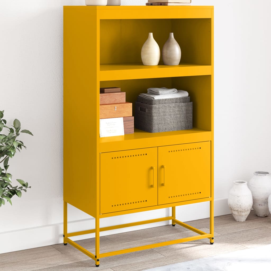 Highboard 68.5X38.5X123.5 Cm Steel