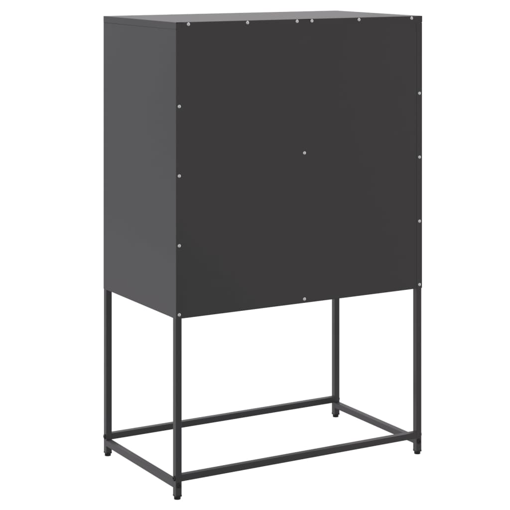Highboard 68.5X38.5X107 Cm Steel