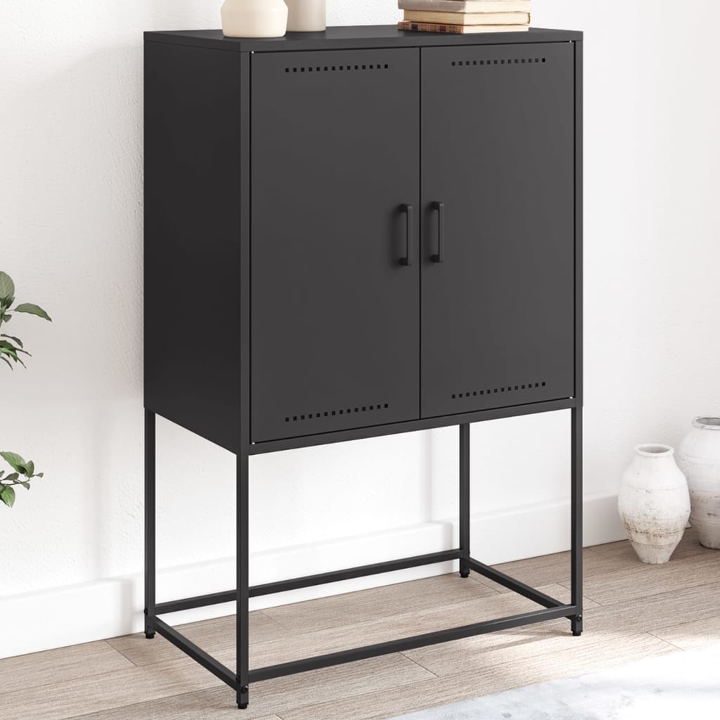 Highboard 68.5X38.5X107 Cm Steel