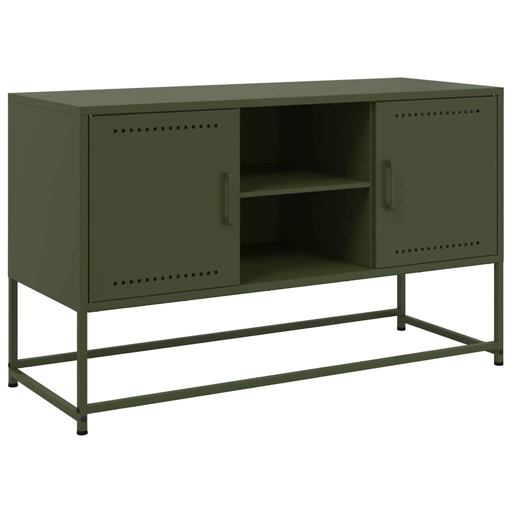 Tv Cabinet Olive 100.5X39X60.5 Cm Steel