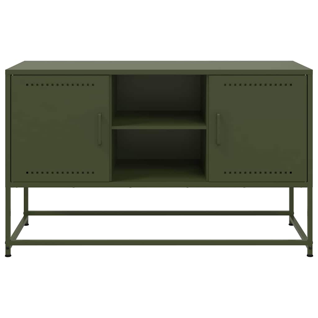 Tv Cabinet Olive 100.5X39X60.5 Cm Steel