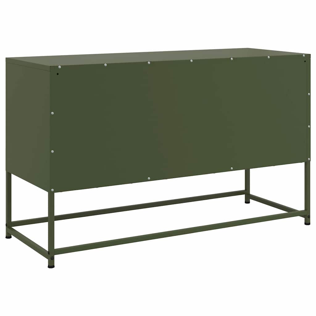 Tv Cabinet Olive 100.5X39X60.5 Cm Steel