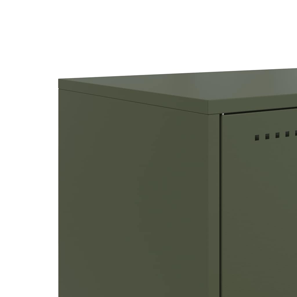 Tv Cabinet Olive 100.5X39X60.5 Cm Steel