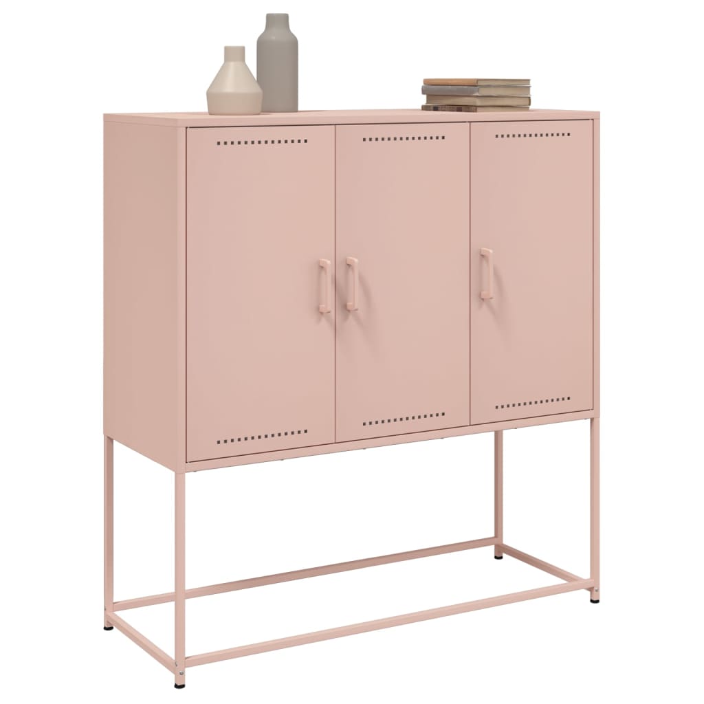 Highboard 100.5X39X107 Cm Steel