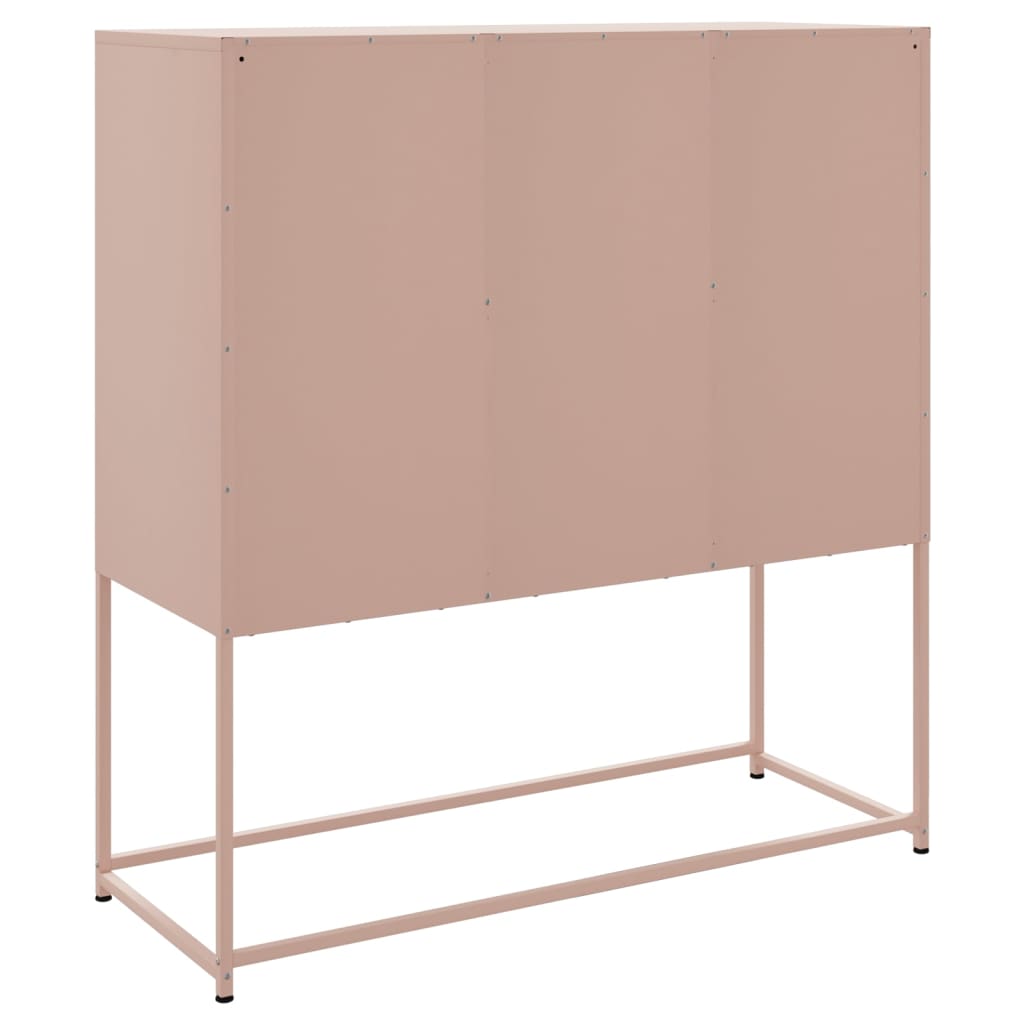 Highboard 100.5X39X107 Cm Steel