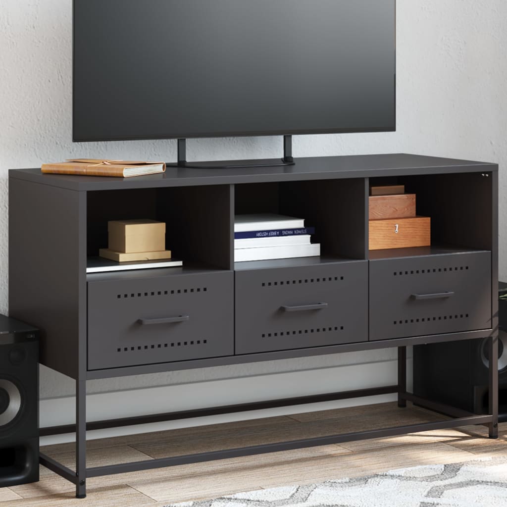 Tv Cabinet 100.5X39X60.5 Cm Steel