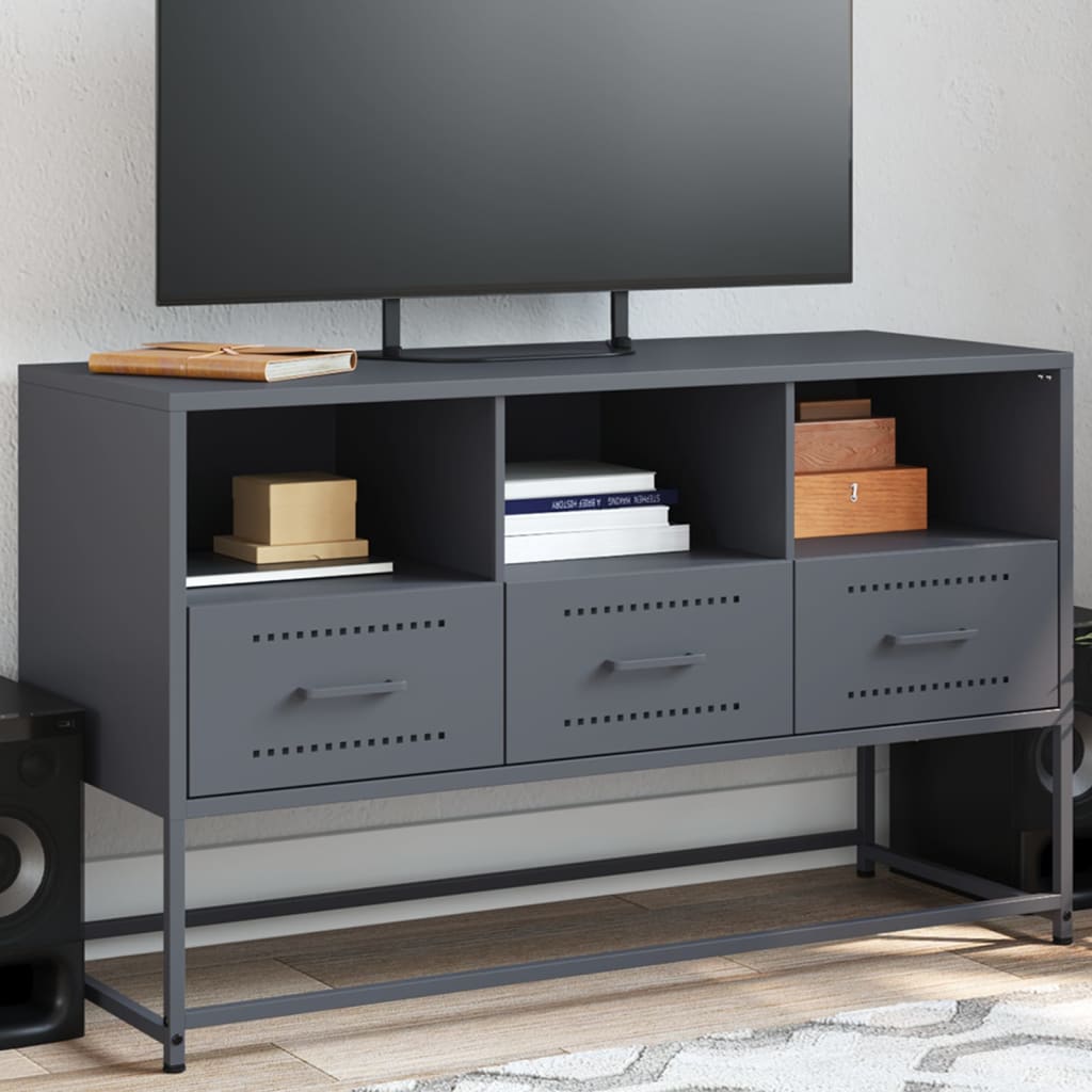 Tv Cabinet 100.5X39X60.5 Cm Steel