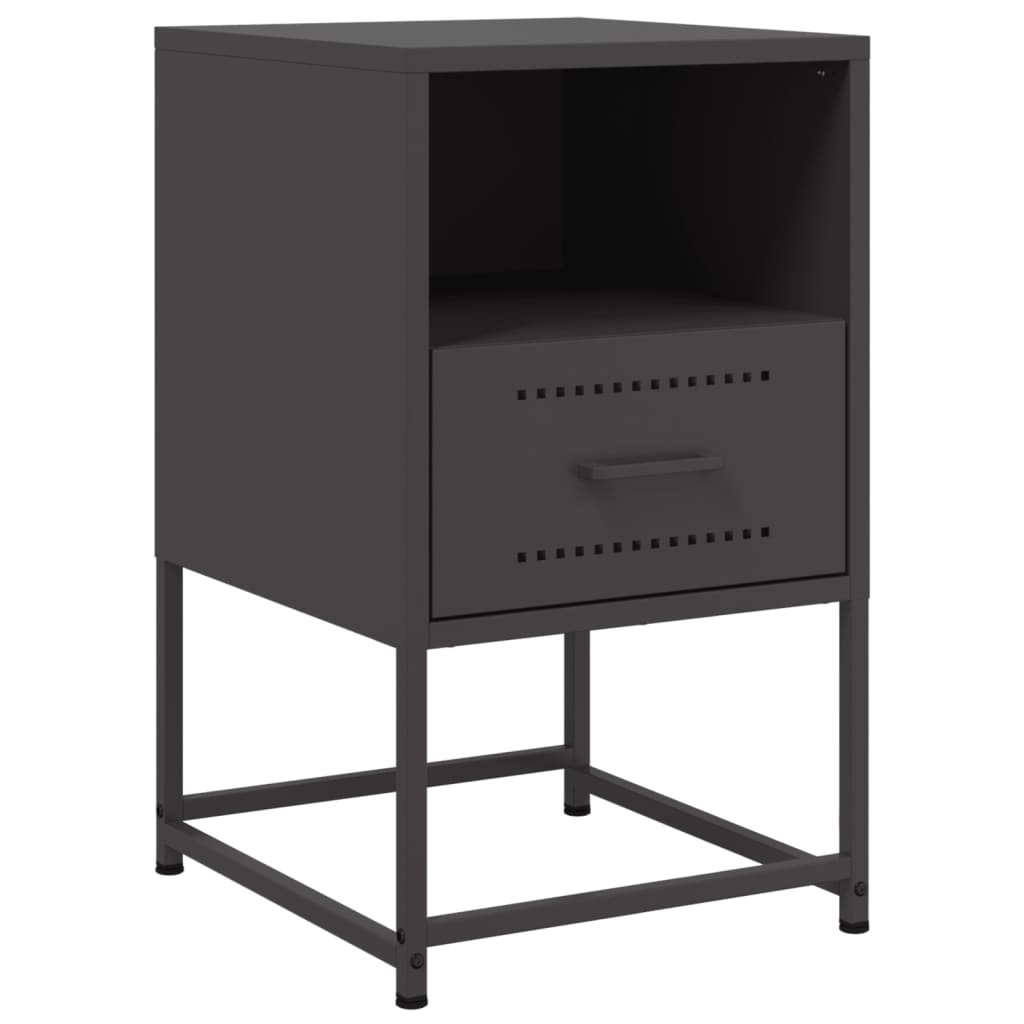 Bedside Cabinets 2 Pcs 36X39X60.5 Cm Steel