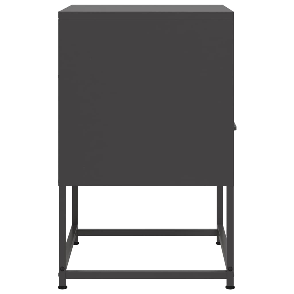 Bedside Cabinets 2 Pcs 36X39X60.5 Cm Steel