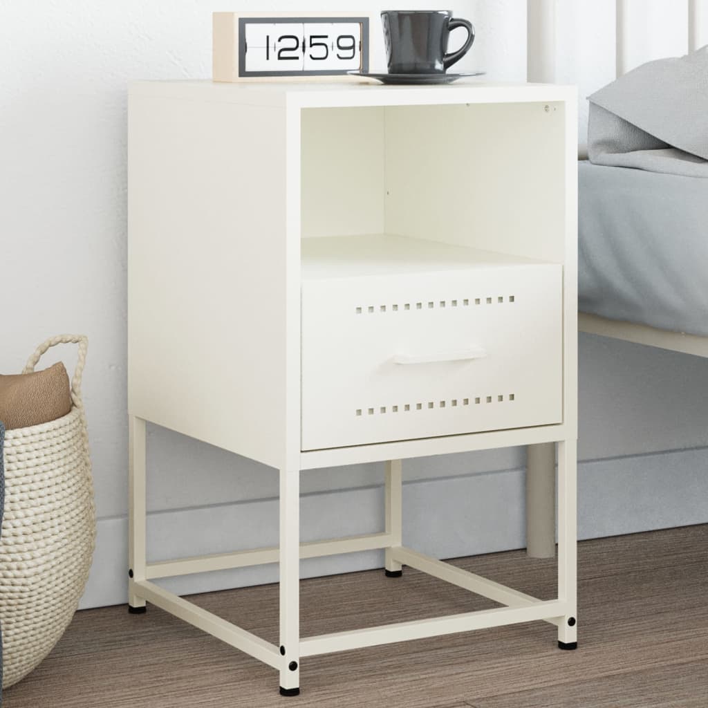Bedside Cabinets 2 Pcs 36X39X60.5 Cm Steel