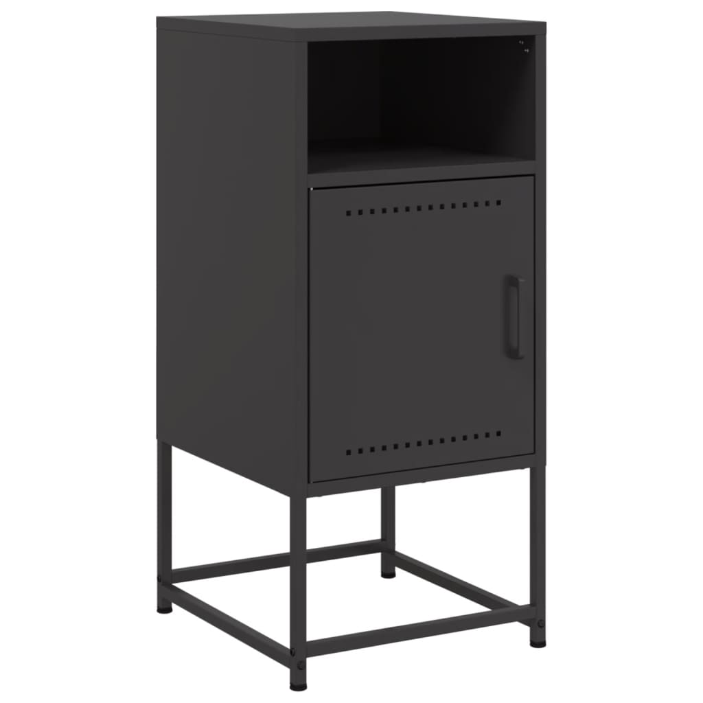 Bedside Cabinet 36X39X78 Cm Steel
