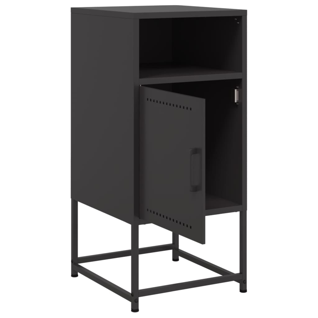 Bedside Cabinet 36X39X78 Cm Steel