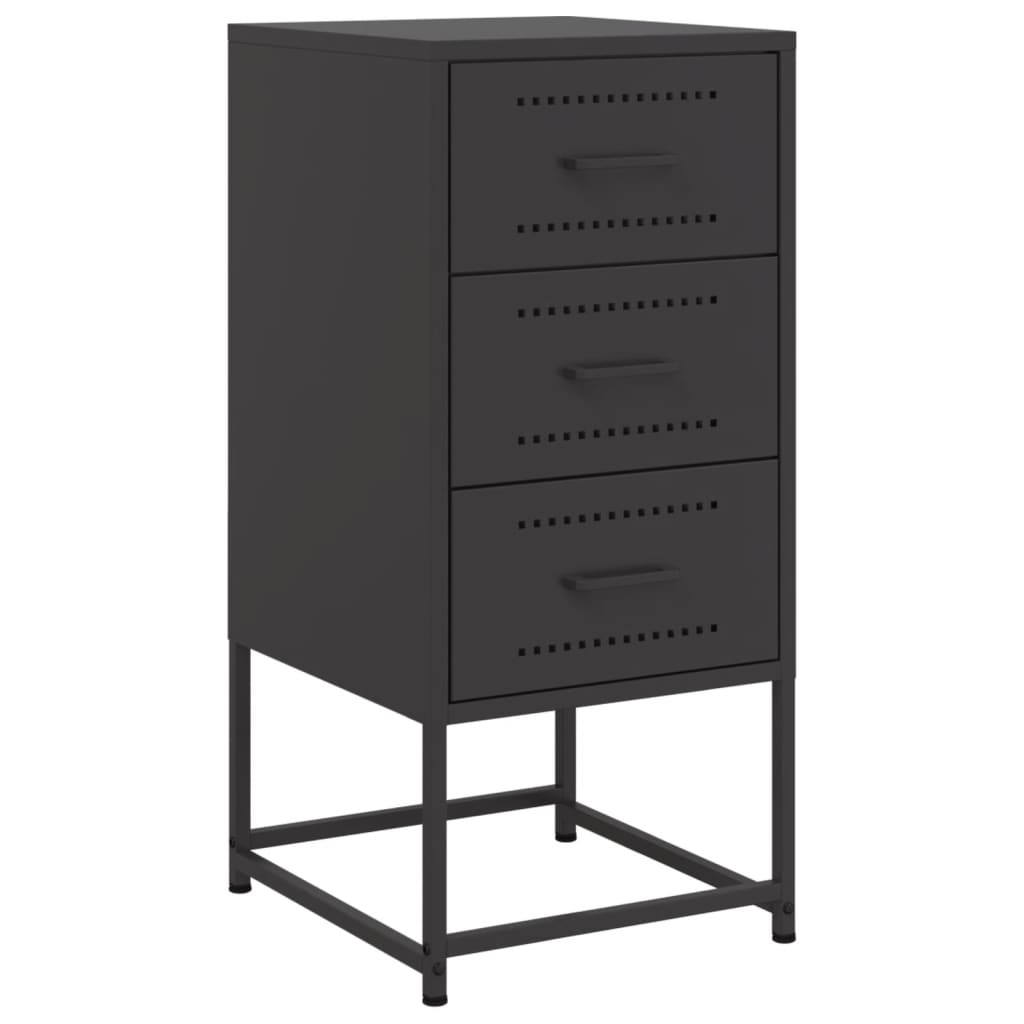 Bedside Cabinets 2 Pcs 36X39X78 Cm Steel