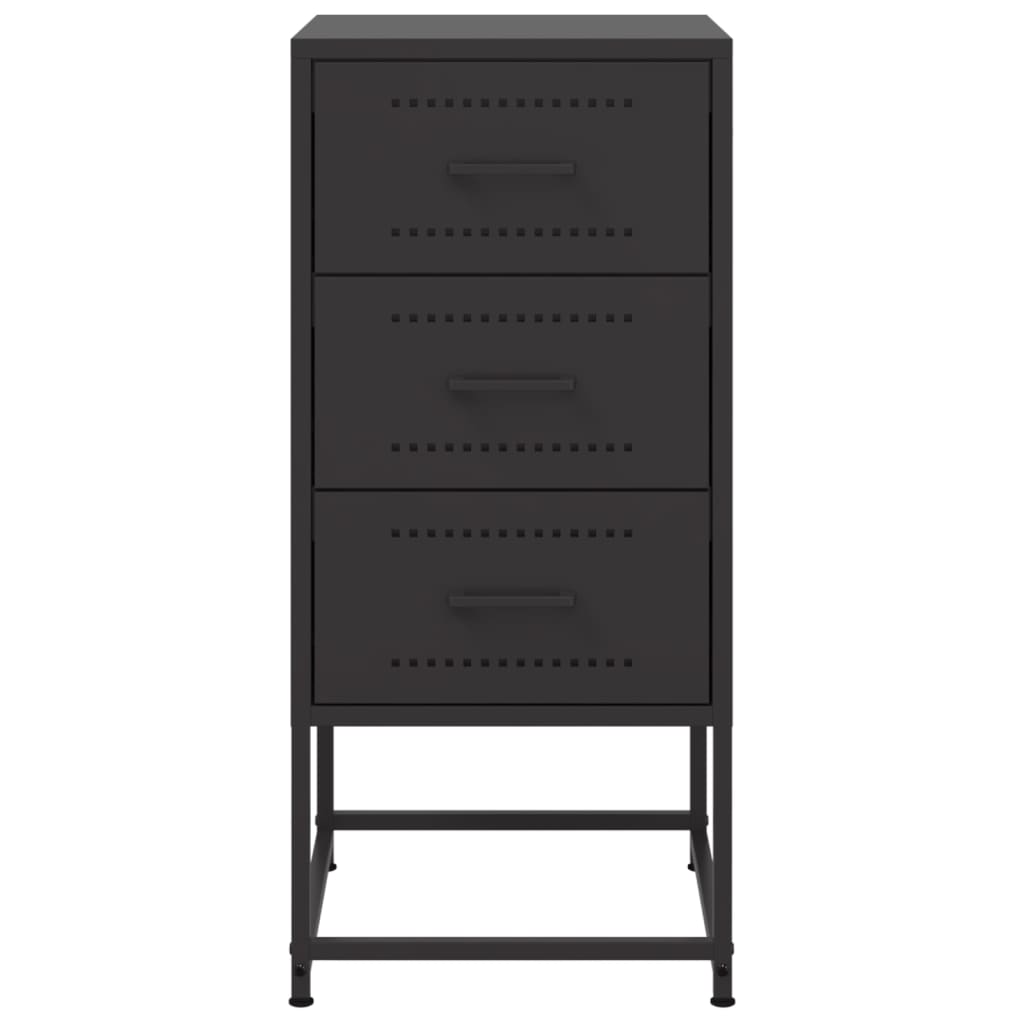 Bedside Cabinets 2 Pcs 36X39X78 Cm Steel