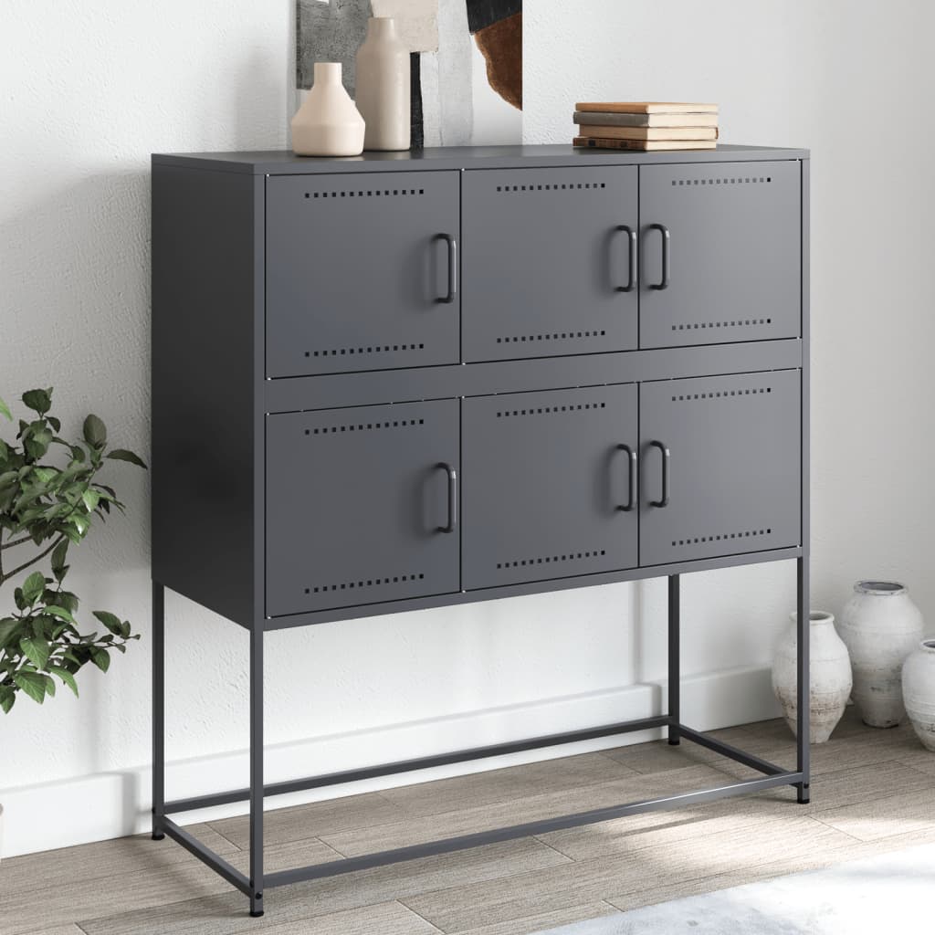 Sideboard 100.5X39X107 Cm Steel