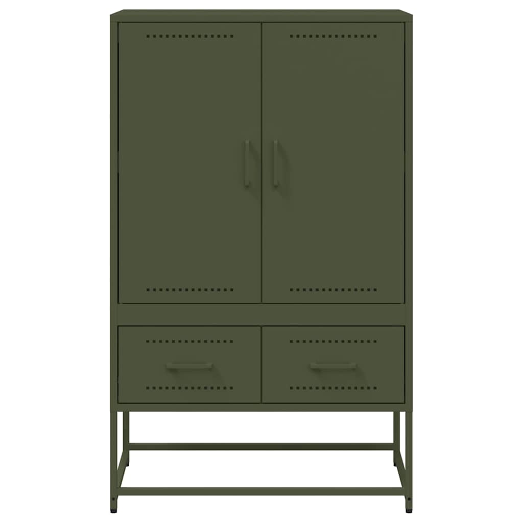 Highboard Olive 68X39X111.5 Cm Steel