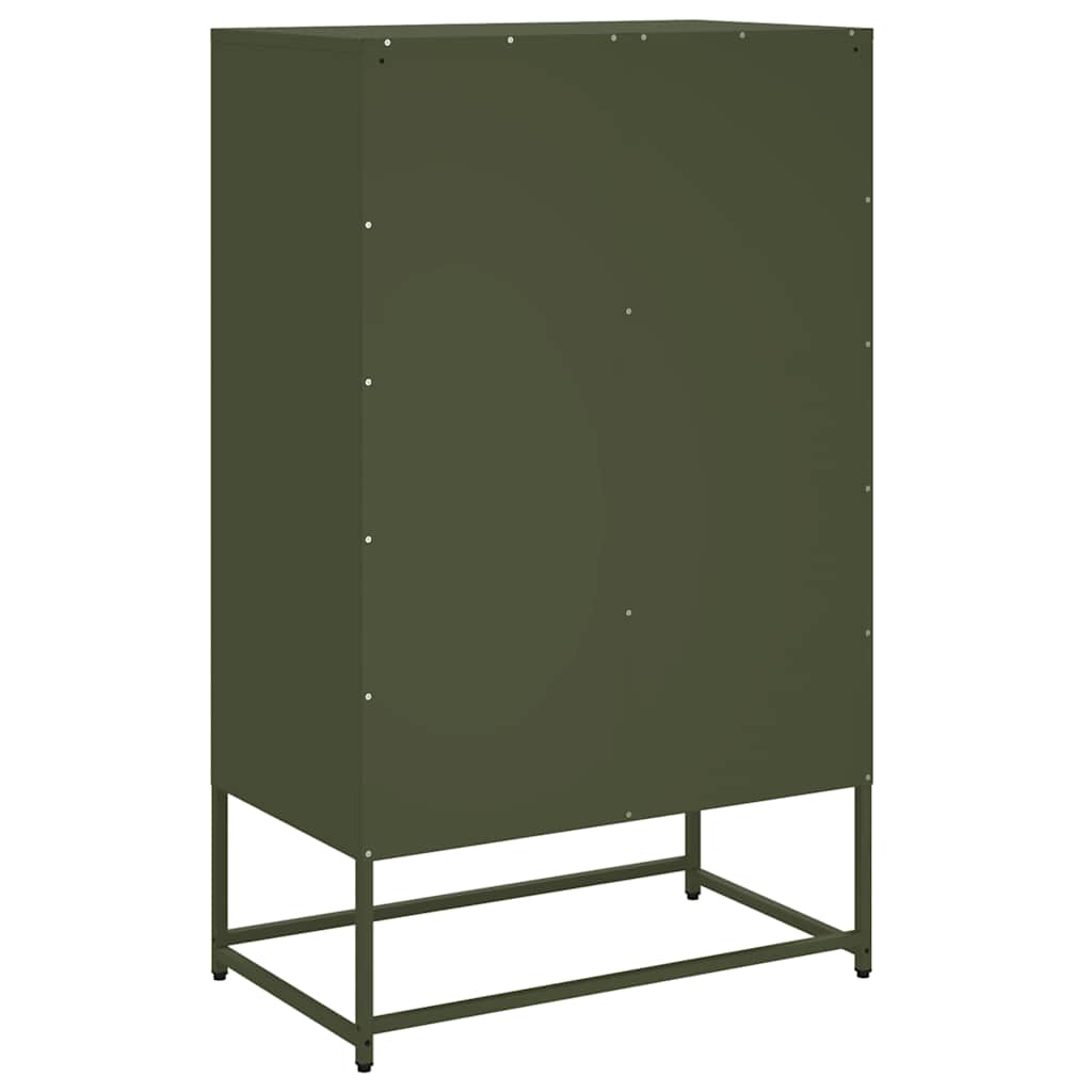 Highboard Olive 68X39X111.5 Cm Steel