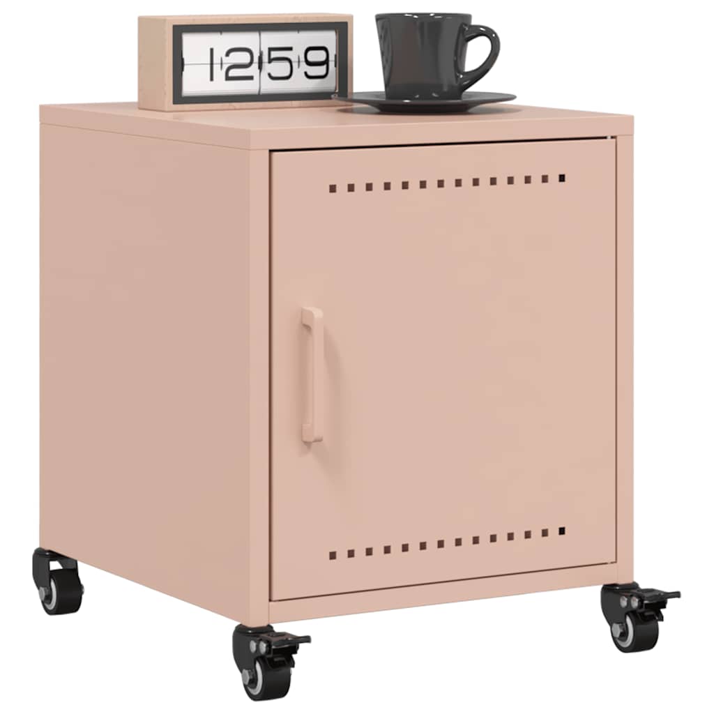 Bedside Cabinets 2 Pcs 36X39X43.5 Cm Steel