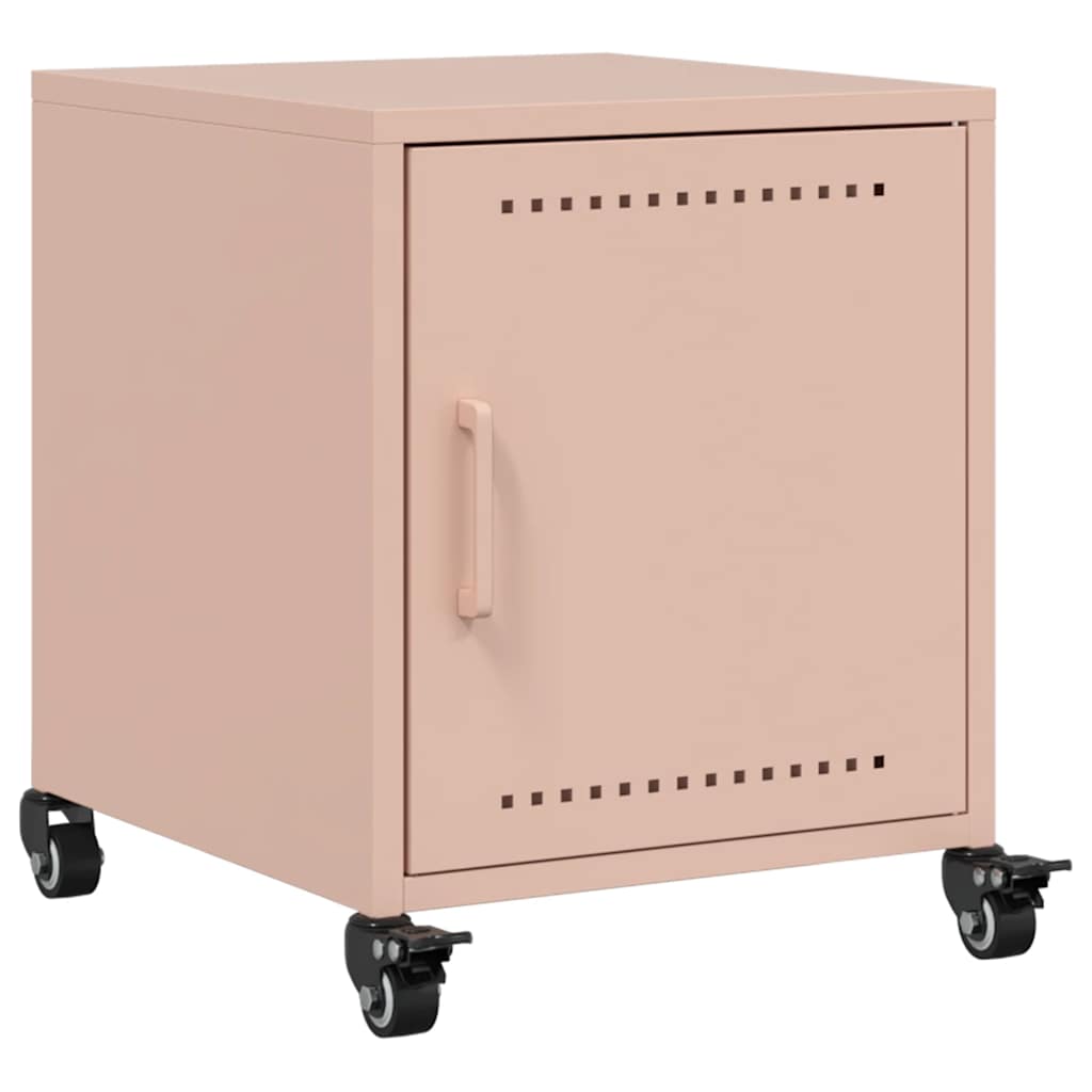 Bedside Cabinets 2 Pcs 36X39X43.5 Cm Steel