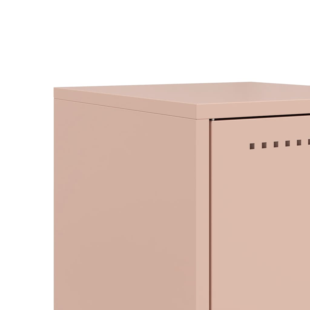 Bedside Cabinets 2 Pcs 36X39X43.5 Cm Steel