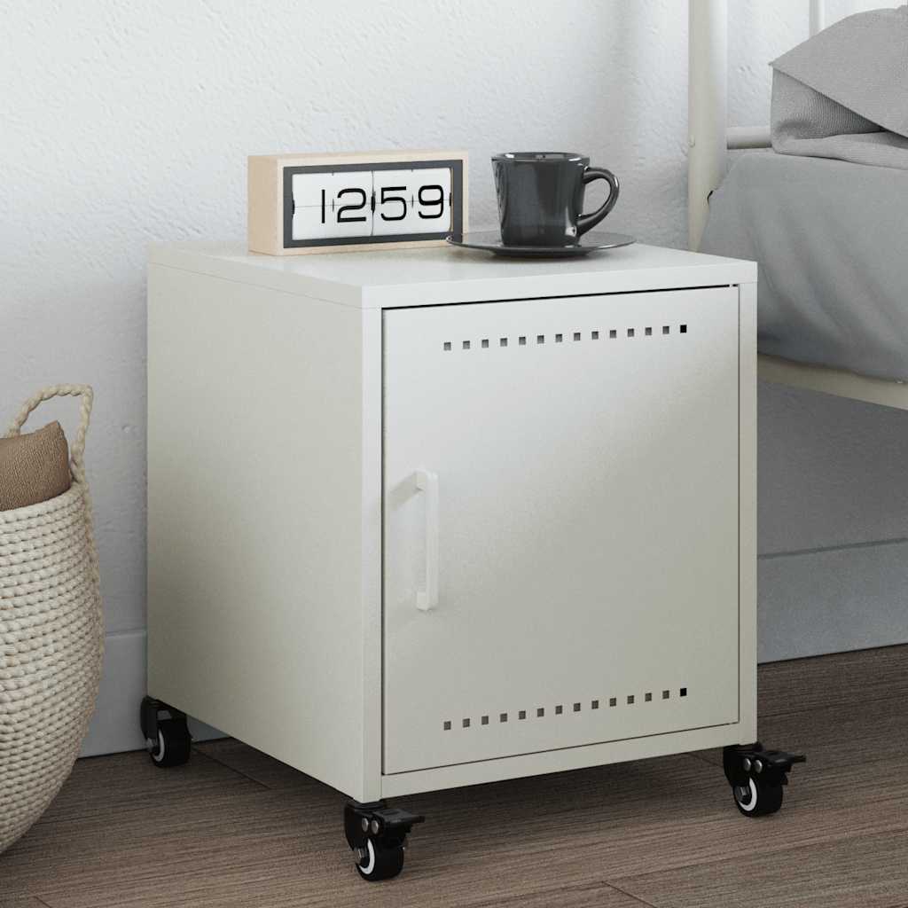 Bedside Cabinets 2 Pcs 36X39X43.5 Cm Steel