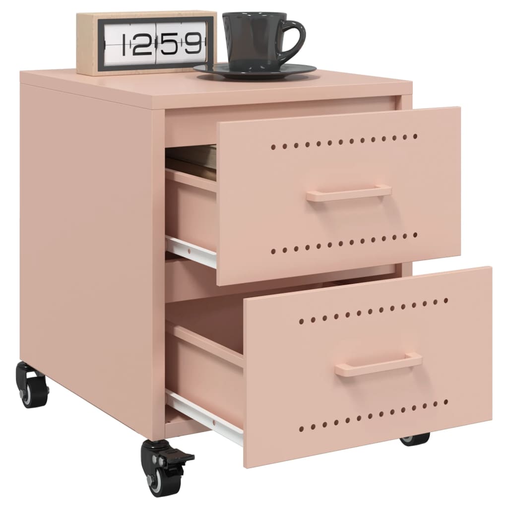 Bedside Cabinets 2 Pcs 36X39X43.5 Cm Steel