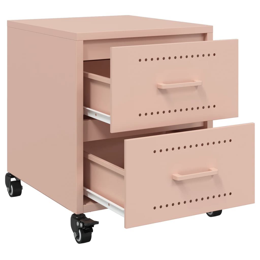 Bedside Cabinets 2 Pcs 36X39X43.5 Cm Steel