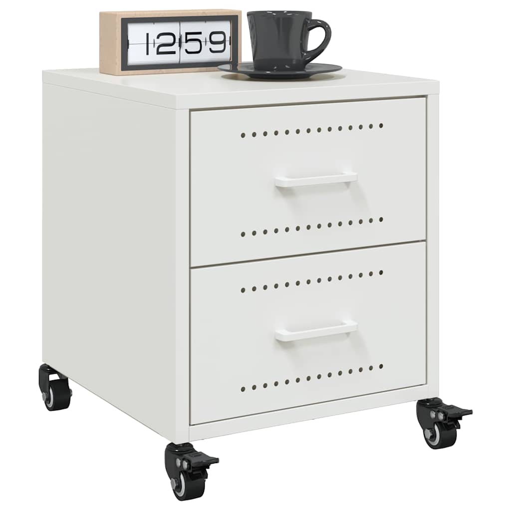 Bedside Cabinets 2 Pcs 36X39X43.5 Cm Steel