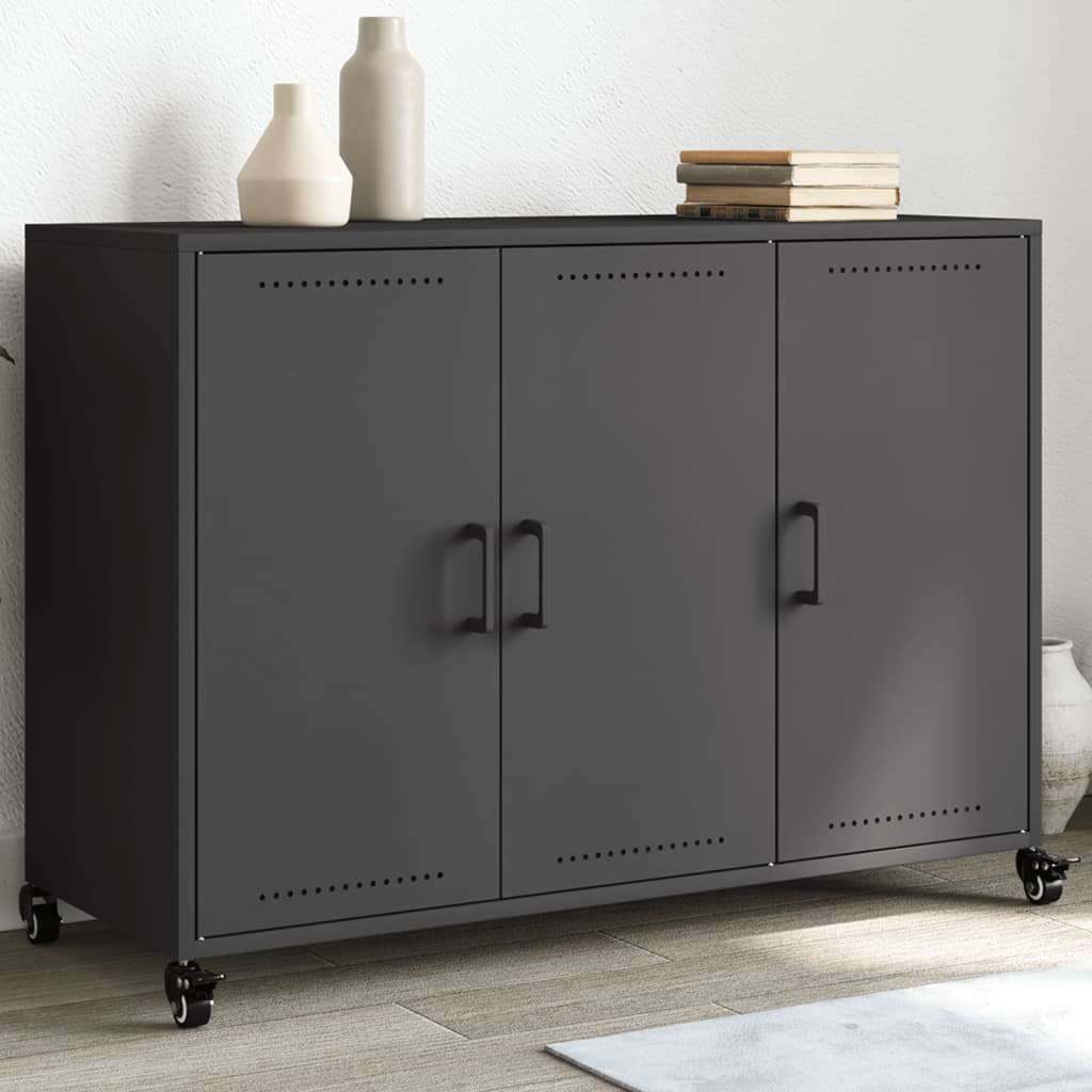 Sideboard Olive 100.5X39X72 Cm Steel