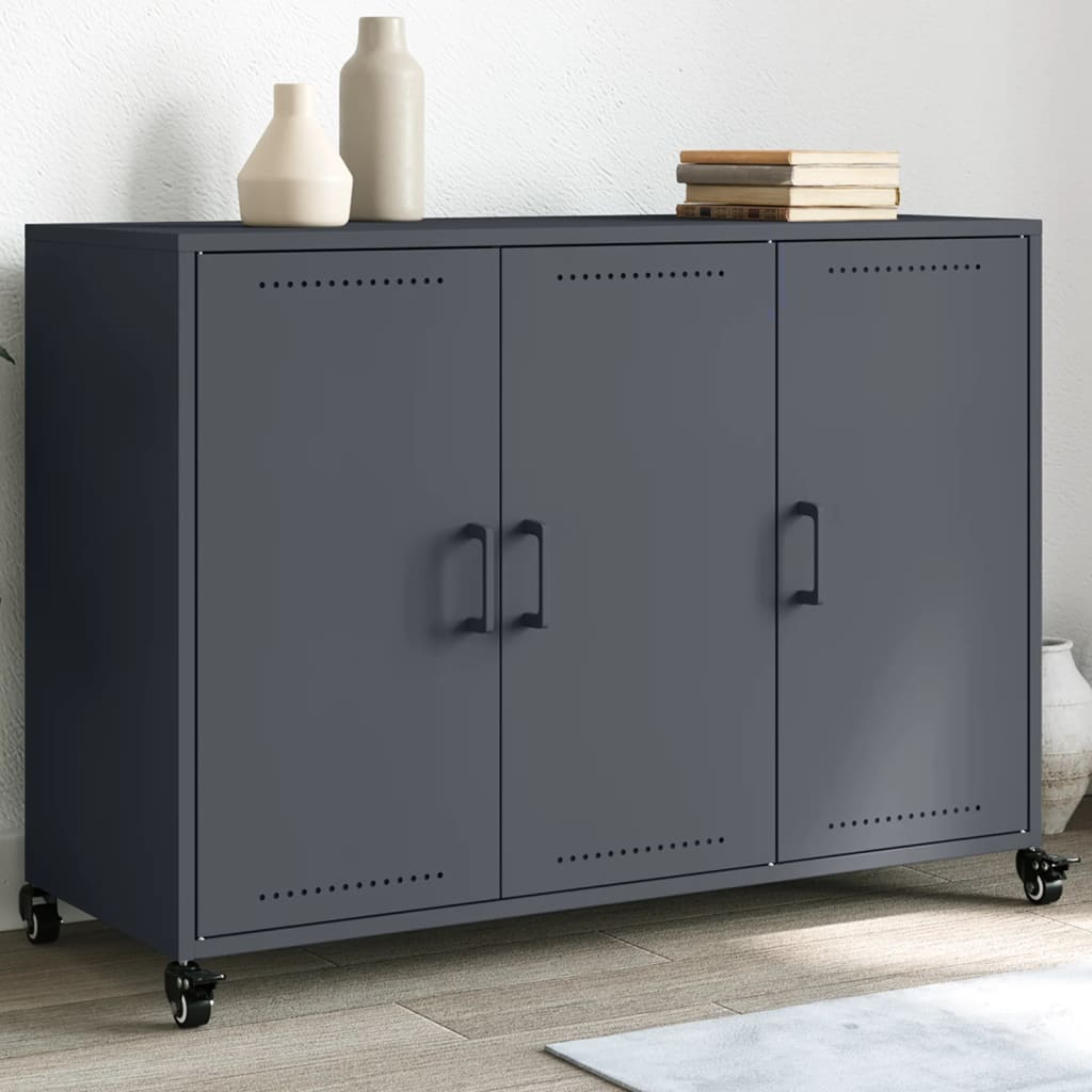 Sideboard Olive 100.5X39X72 Cm Steel