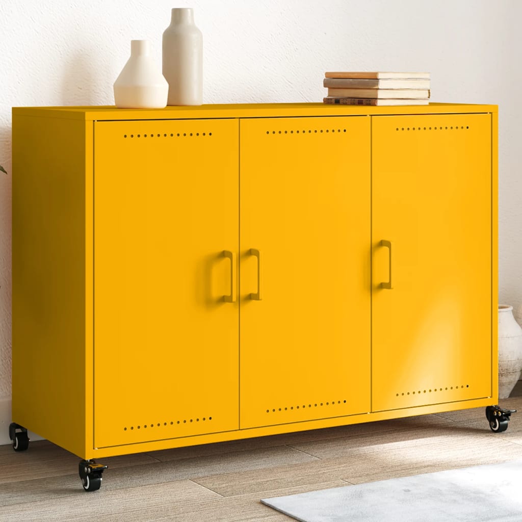 Sideboard Olive 100.5X39X72 Cm Steel